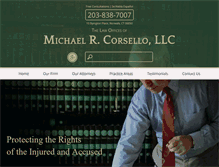 Tablet Screenshot of mcorsello.com